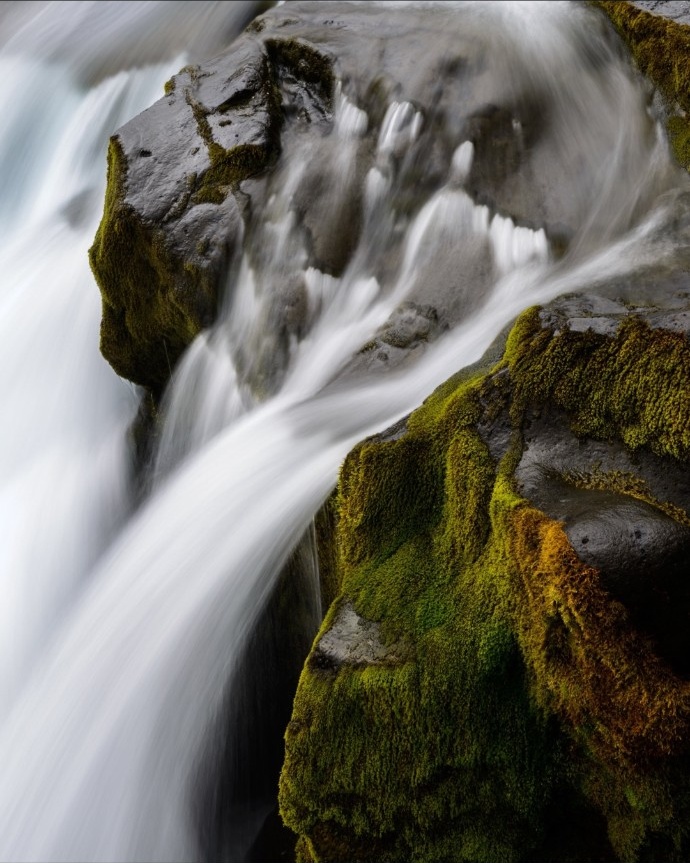 Waterfall reference photograph